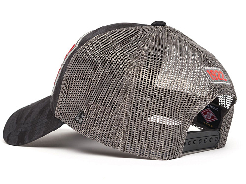 Бейсболка Спартак 120275 серо-красная летняя