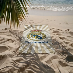 Полотенце Реал Мадрид 70*140 MICROFIBRA GOLD