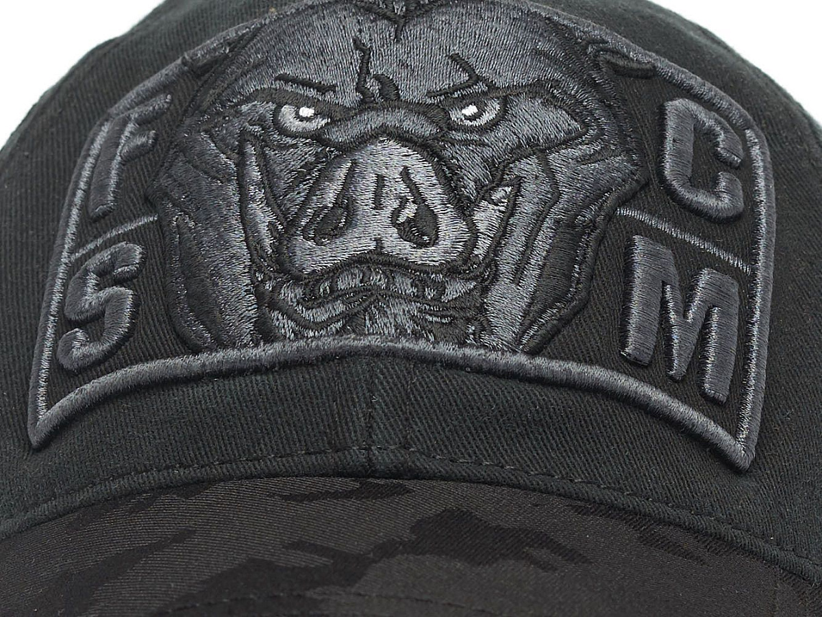 Бейсболка Спартак 120295 черная FCSM