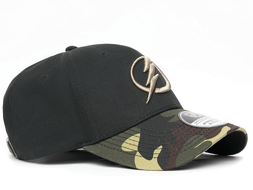 Бейсболка Tampa Bay Lightning черная-хаки 32263