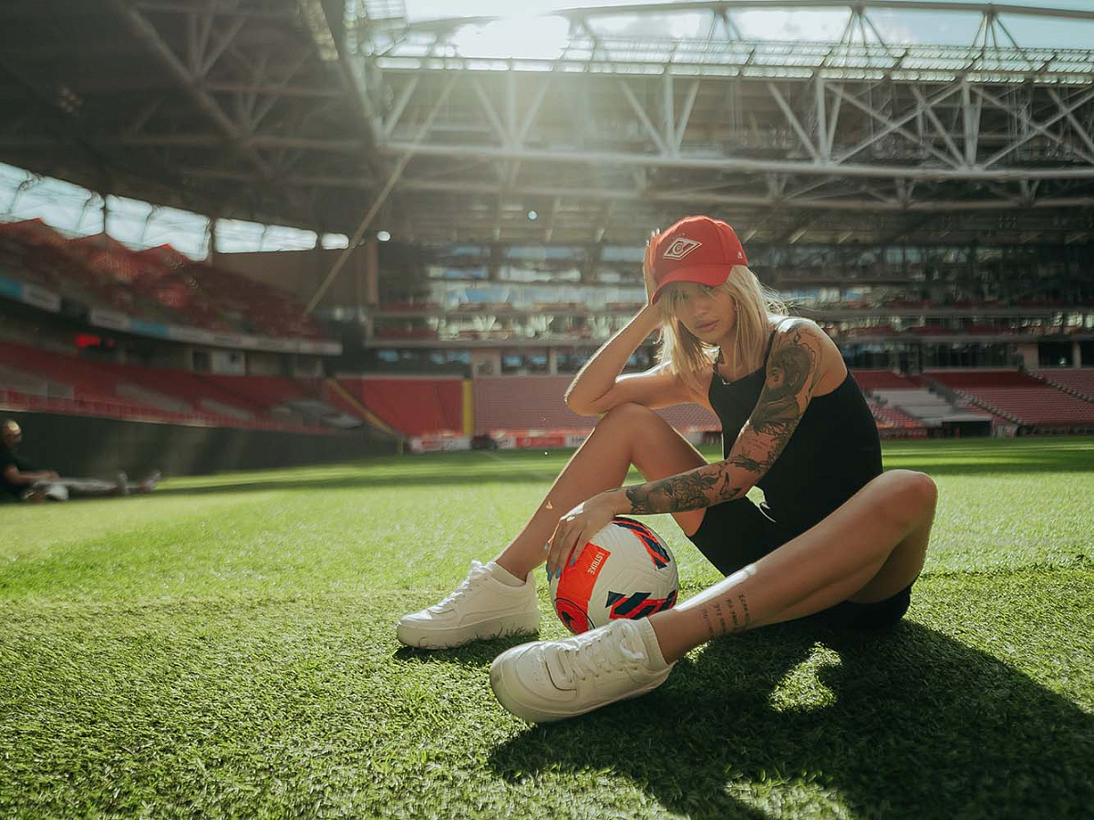 Бейсболка Спартак 120356 красная