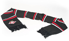 Шарф Спартак 02507 черно-красный