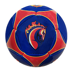 Мяч сувенирный "Эмблема и талисман", размер 5, цвет синий