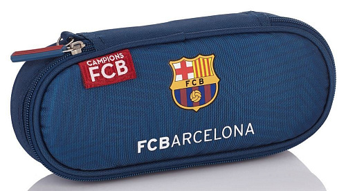 Пенал Барселона, синий, одно отделение FC-156