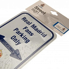 Табличка Реал Мадрид No Parking Sign