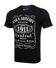 Футболка " CSKA MOSCOW 1911 "cover, цвет чёрный