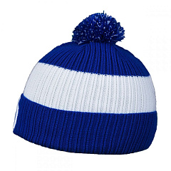 Шапка Динамо "Д" Зебра с помпоном