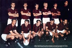 Ретро футболка Милан Milan 1960's