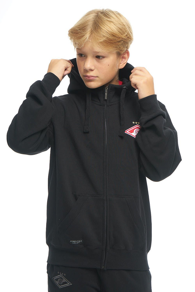 Толстовка Спартак детская 100570 черная