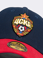 Бейсболка ЦСКА сине-красная 21193