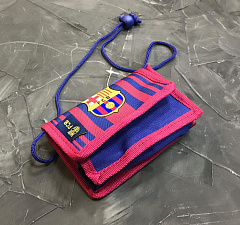 Кошелек на шею Барселона, красно-синий FC-180