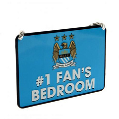 Табличка Манчестер Сити Bedroom Sign No1 Fan