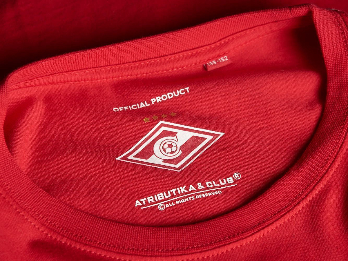 Футболка Спартак детская 110620 красная