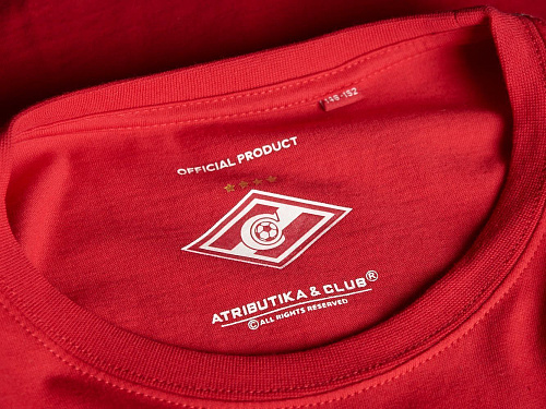 Футболка Спартак детская 110620 красная