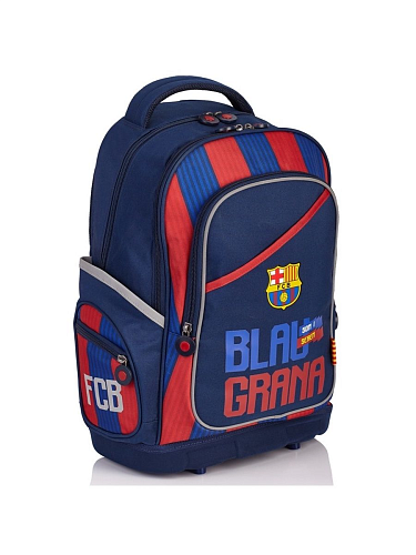 Школьный рюкзак Барселона, красно-синий FC-141