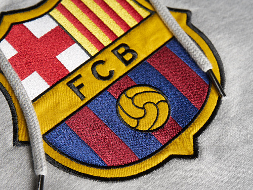 Толстовка Барселона 144286 серая