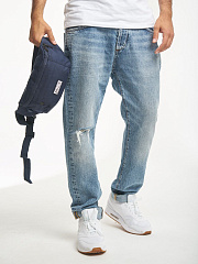 Сумка на пояс Динамо, синяя, 60206