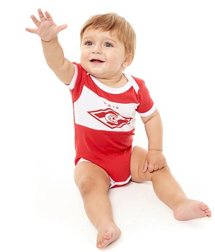 Боди с коротким рукавом Спартак 251160 (комплект из 2-х штук)