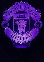 3D светильник Манчестер Юнайтед
