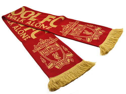 Шарф Ливерпуль Scarf Gold Print