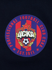 Толстовка ЦСКА на молнии PFC CSKA est 1911, цвет черный