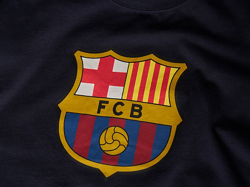 Детская футболка Барселона 130270 синяя