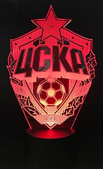 3D светильник ЦСКА
