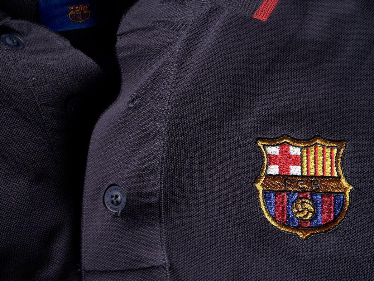 Футболка-поло Барселона 143740 синяя