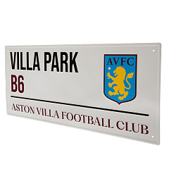 Табличка Астон Вилла Street Sign