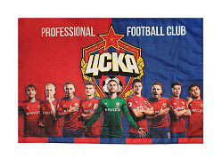Флаг ЦСКА "Команда" 90х135