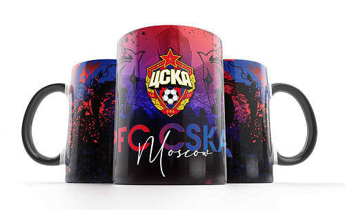 Кружка-хамелеон PFC CSKA COLOR
