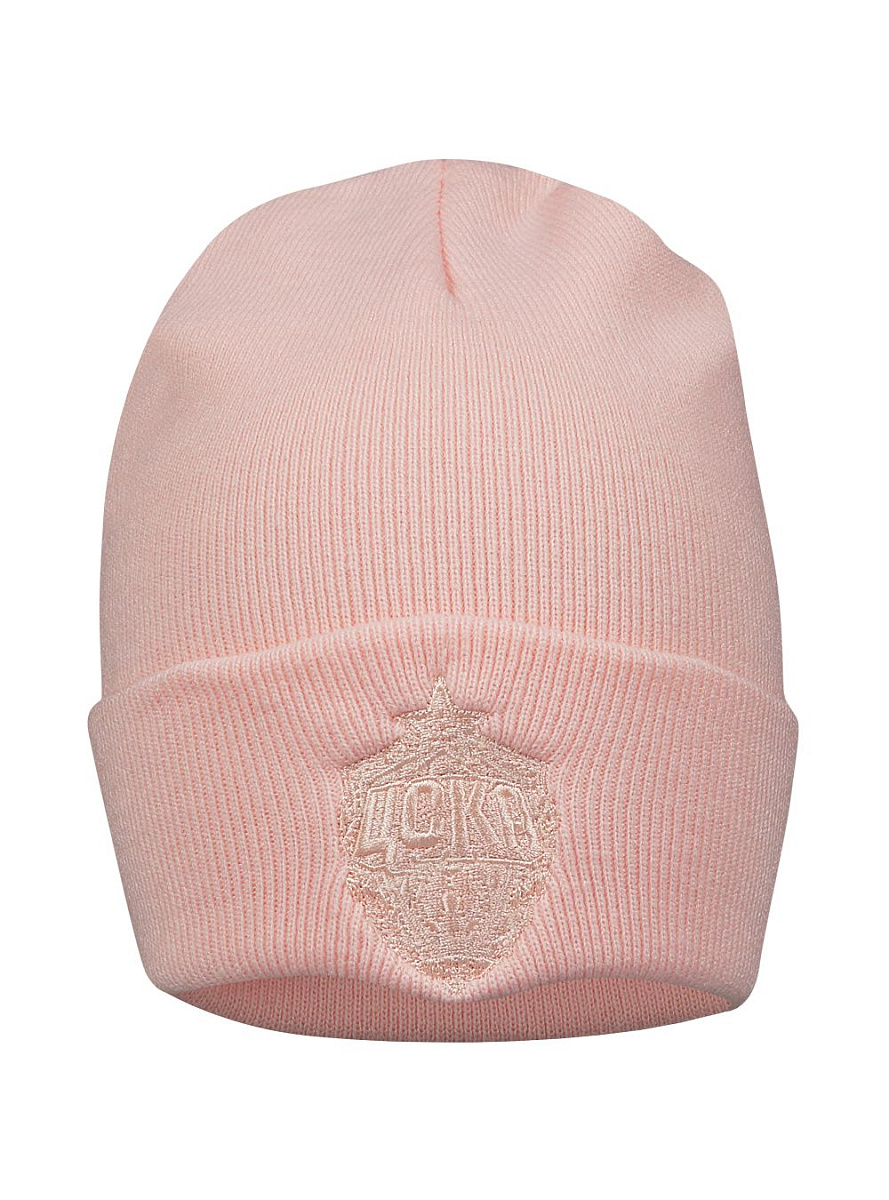 Шапка ПФК ЦСКА, цвет персиковый