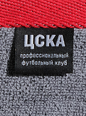 Полотенце PFC CSKA 140 х 70 см, цвет чёрный