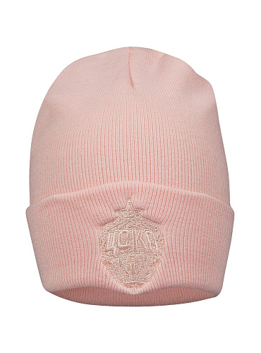 Шапка ПФК ЦСКА, цвет персиковый