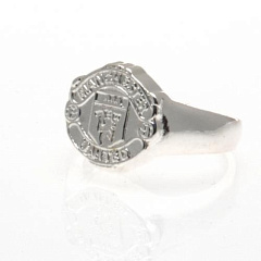Кольцо Манчестер Юнайтед Silver Plated Crest Ring