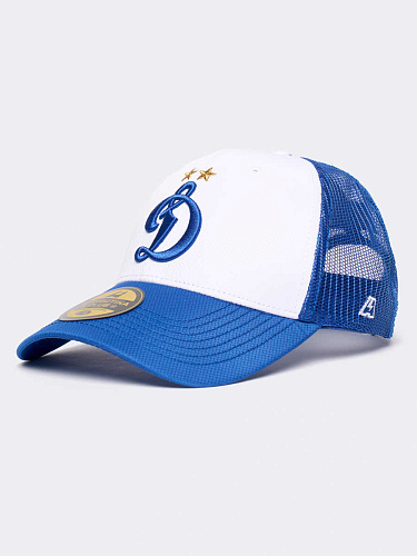 Бейсболка Динамо 60368 бело-синяя летняя