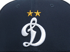 Бейсболка Динамо 60193 темно-синяя, прямой козырек