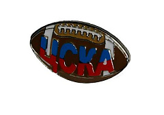 Значок ЦСКА регбийный мяч