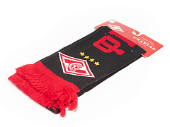 Шарф Спартак 02505 черно-красный