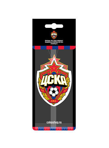 Автомобильный ароматизатор (антитабак) "Эмблема ПФК ЦСКА"
