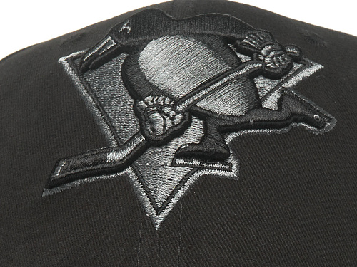 Бейсболка NHL Pittsburgh Penguins черная 31595
