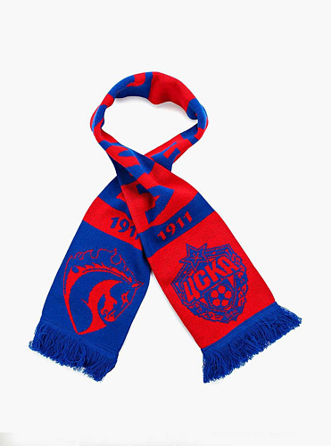 Шарф вязаный ПФК ЦСКА 1911