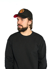 Бейсболка Манчестер Юнайтед  черная 107693