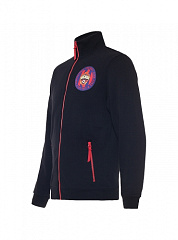 Толстовка ЦСКА на молнии PFC CSKA est 1911, цвет черный