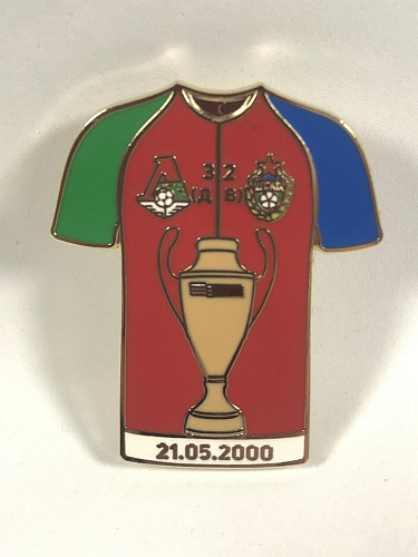 Значок Футболка Локомотив-ЦСКА 3:2 2000