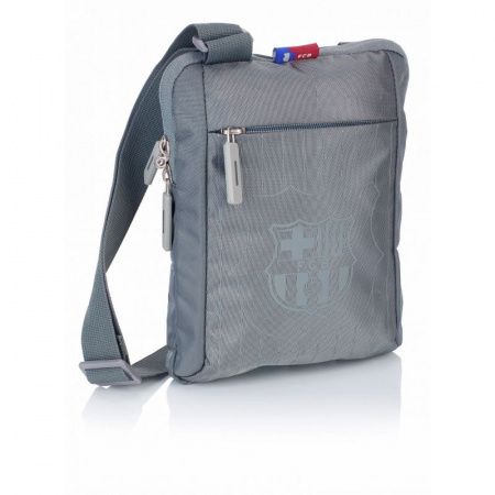 Сумка через плечо Барселона, серая FC-194 Сумка через плечо Барселона, серая FC-194