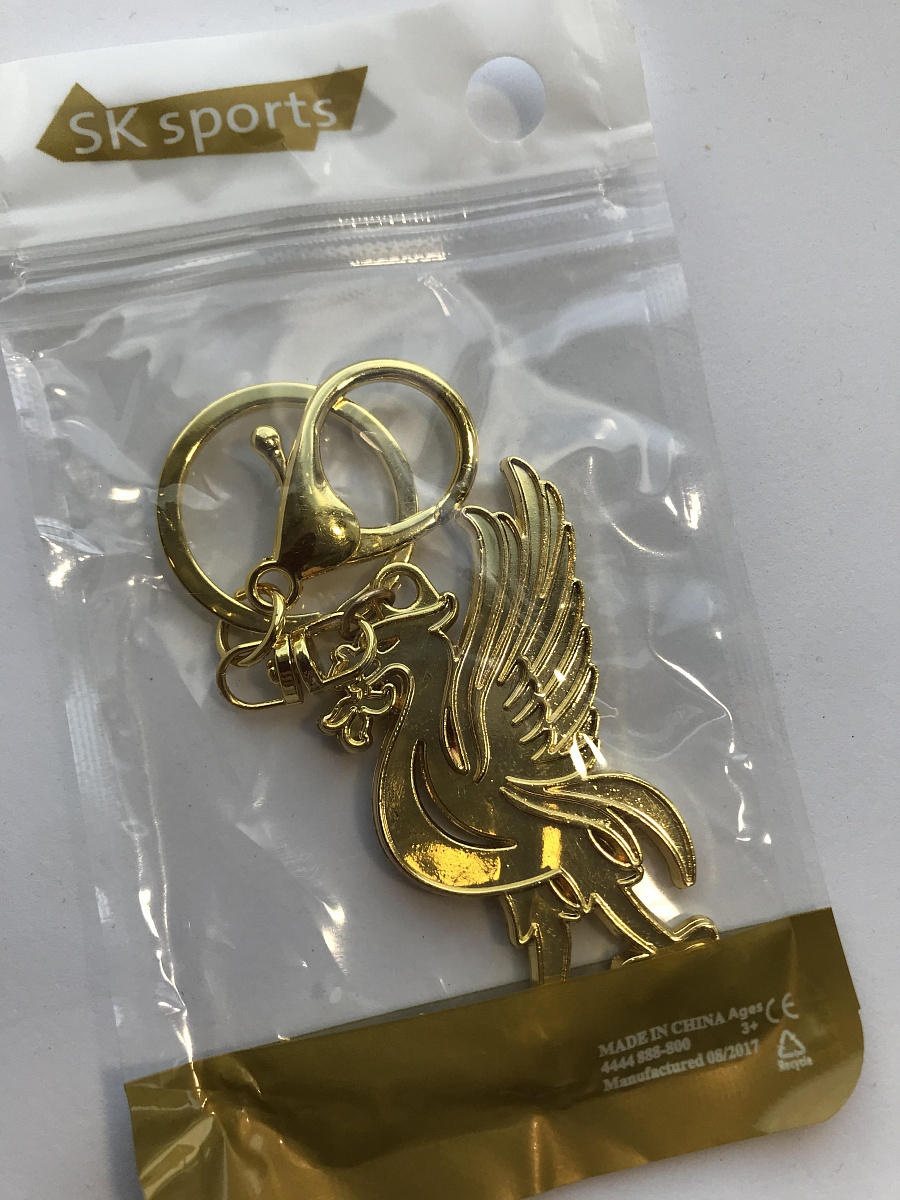 Брелок Ливерпуль золото