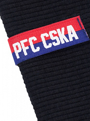 Толстовка ЦСКА на молнии PFC CSKA est 1911, цвет черный