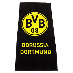 Полотенце Боруссия Velour Towel 75 x 150 BK