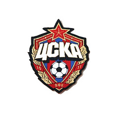 Термонашивка ЦСКА "Эмблема" 78 мм